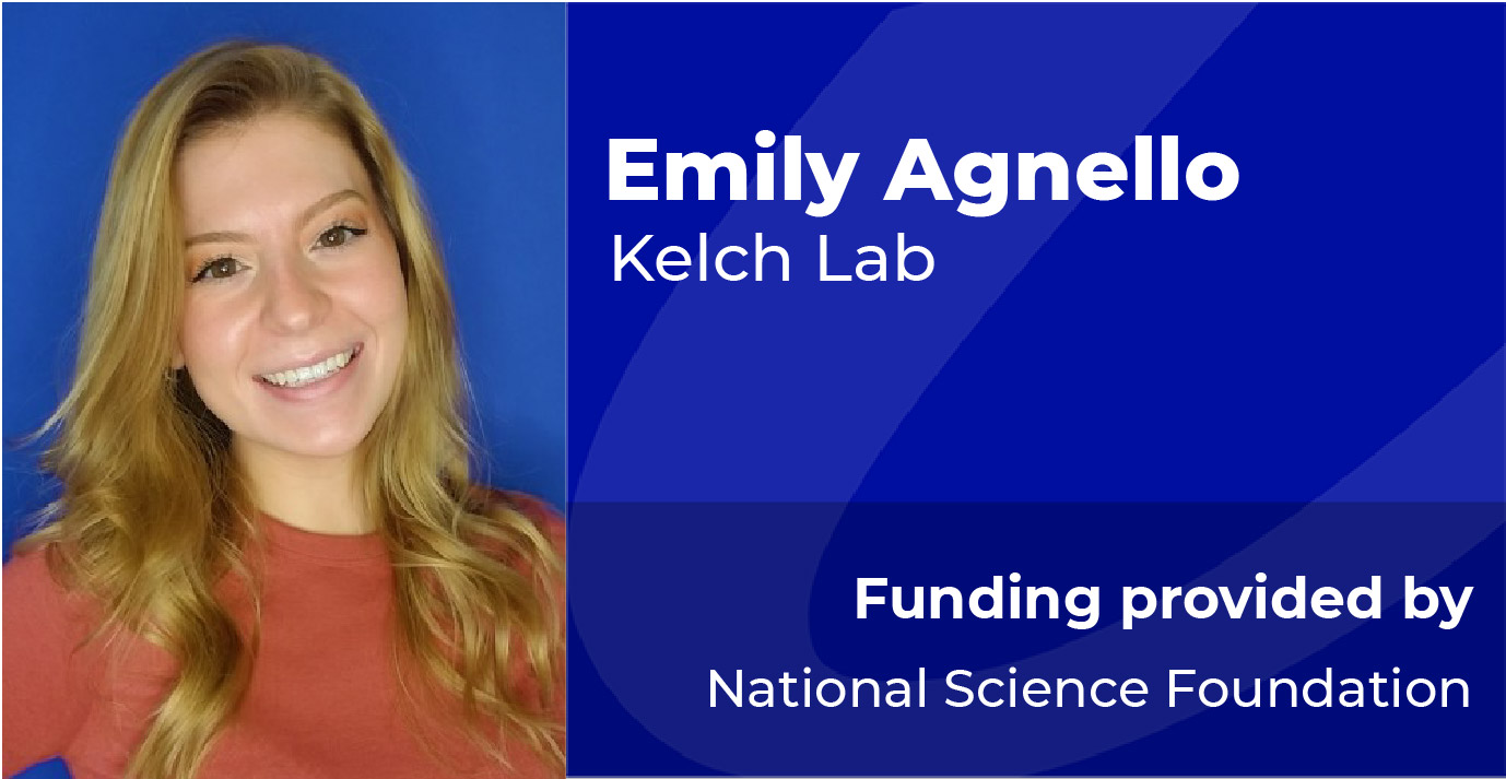 Emily Agnello, Kelch Lab, Funding provided by National Science Foundation