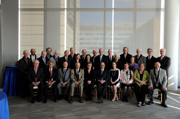 The endowed professors and chairs of the University of Massachusetts Worcester, September 18, 2014