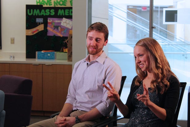 Fourth year med students Josh Frederick Kahane and MacKenzie Bartlett talk about their experiences at UMMS.