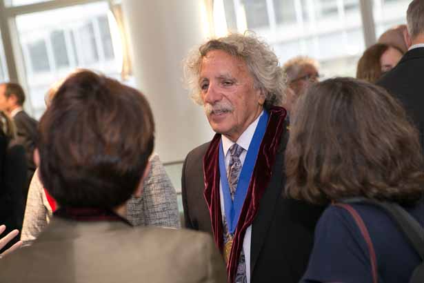 Allan Jacobson, PhD, at the Convocation reception.