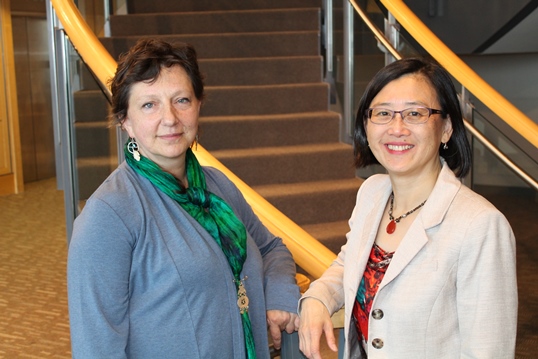 Vivian Budnik, PhD, (left) and Mary Lee, MD, (right) have been selected as ELAM fellows for the class of 2014-15 and will engage in a year-long experience that features extensive networking and mentoring opportunities.