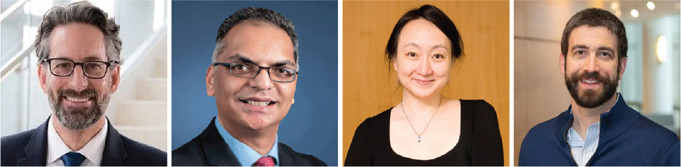 Left to right: Drs. Allan Walkey, Anil Chandrakar, Jennifer Wang, and Nathaniel Hafer