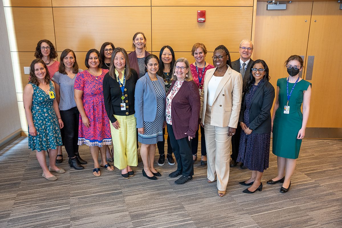 The 23rd Annual Women's Faculty Committee Awardees alongside organizers and Provost Flotte.