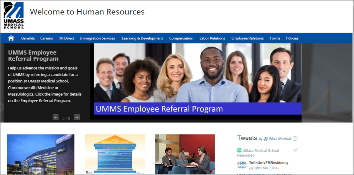 Human Resources Website