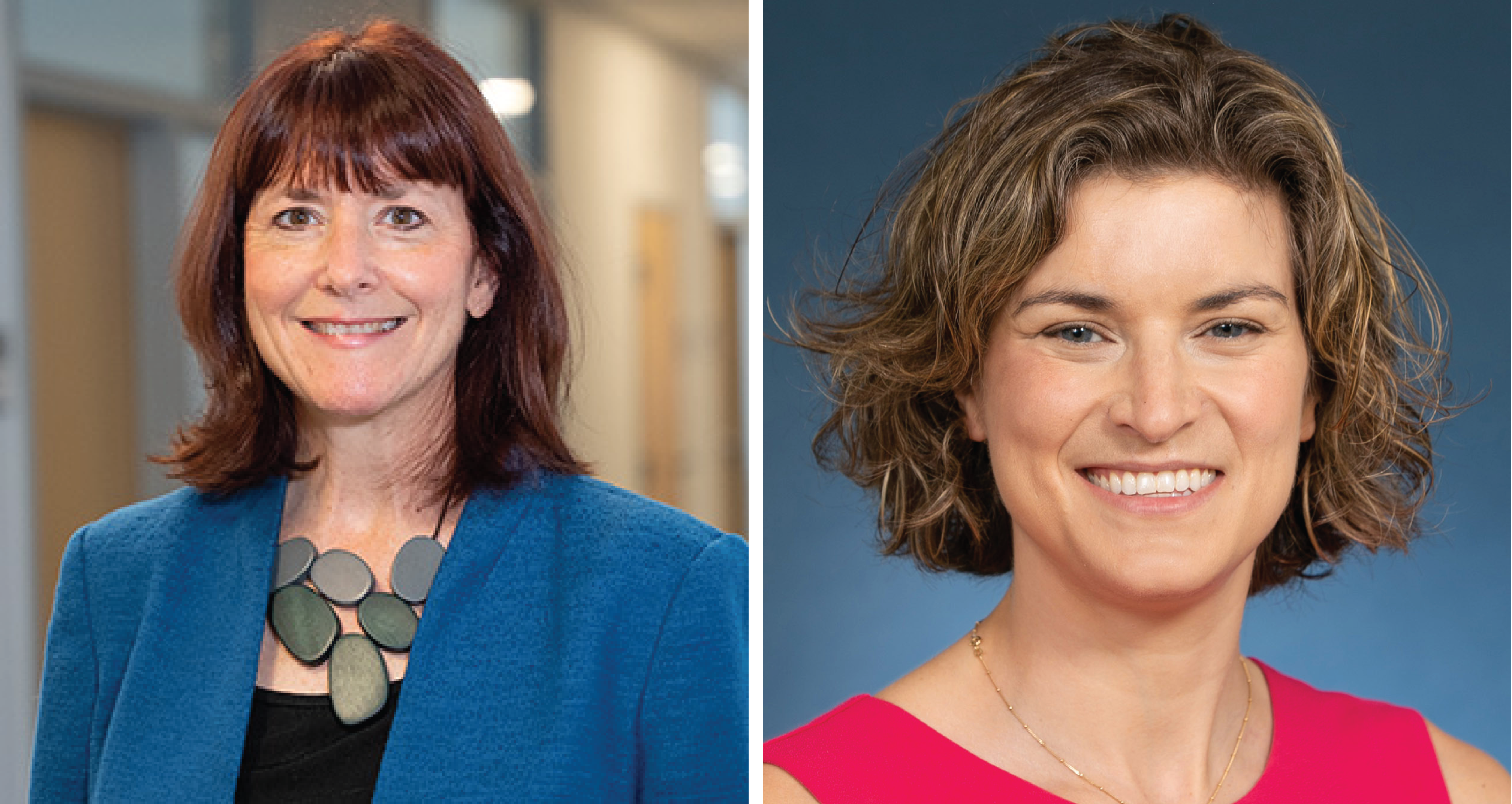 Left to right: Drs. Jennifer Reidy and Rebecca Kowaloff