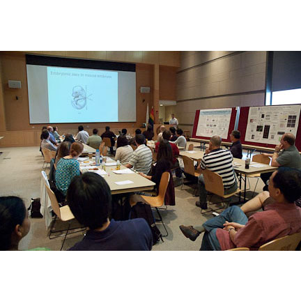 The meeting brought together approximately fifty mammalian researchers for a day of poster and platform presentations