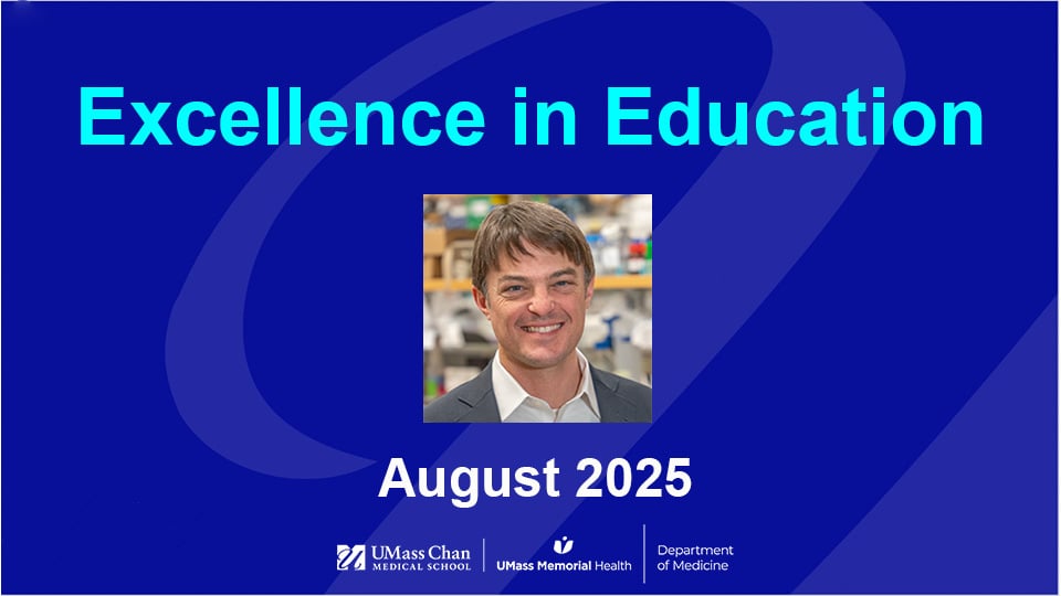  Excellence in Education, August 2025, image of Read Pukkila-Worley, MD