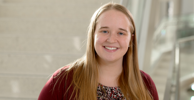 Postdoc Rebecca Beiter’s neurodegenerative research funded by Kirschstein Award