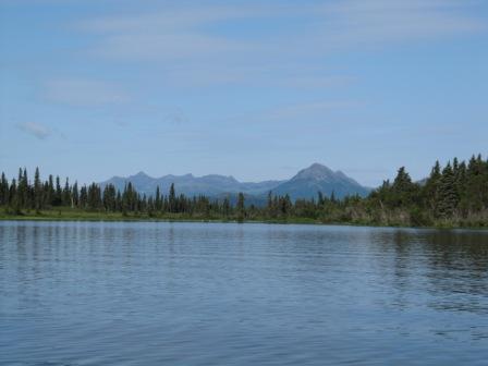 Alaska picture-view from boat