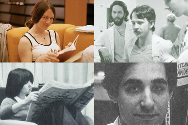 Several members of the UMass Chan Medical School Class of 1978 when they were students.
