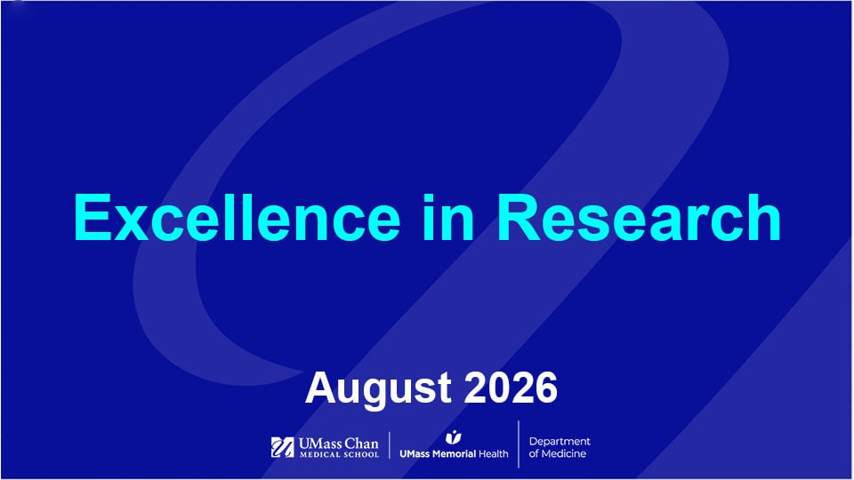  Excellence in Research, August 2026