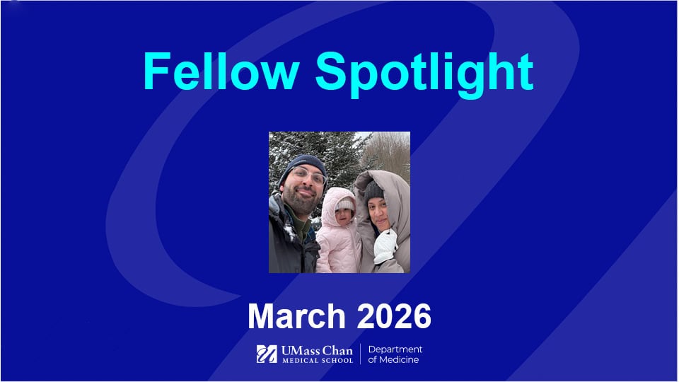  Fellow Spotlight, March 2026, image of Michael Mankbadi, MD