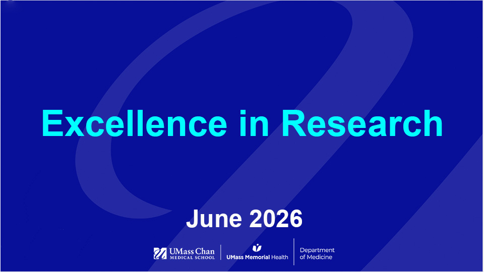  Excellence in Research, June 2026