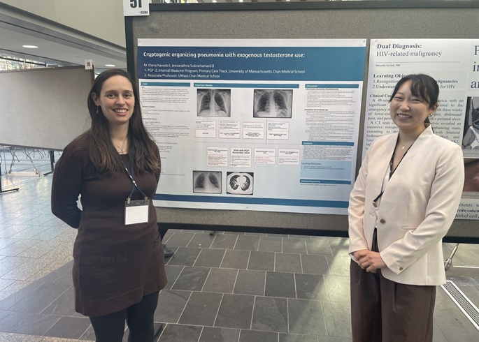 Renee and Elena at NE SGIM