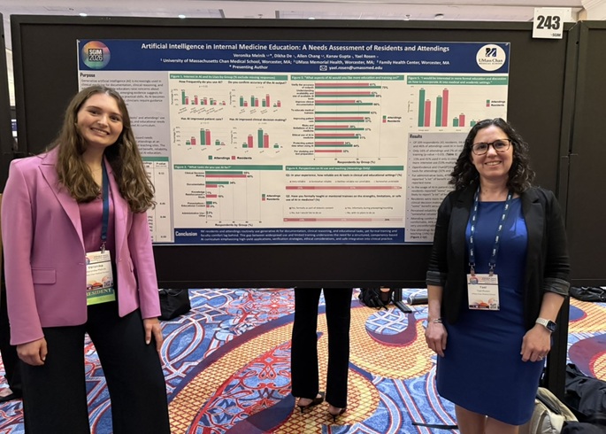 Yael and Veronika at SGIM