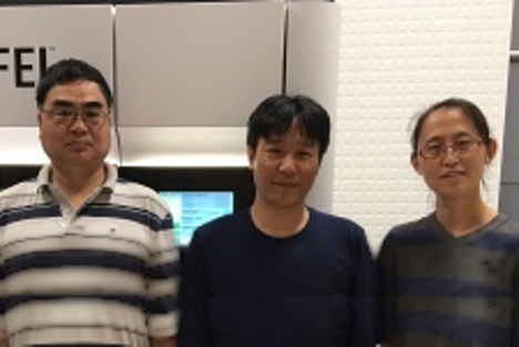 Photo of Dr Chen Xu, Dr. Kangkang Song and Dr. Christna Ouch
