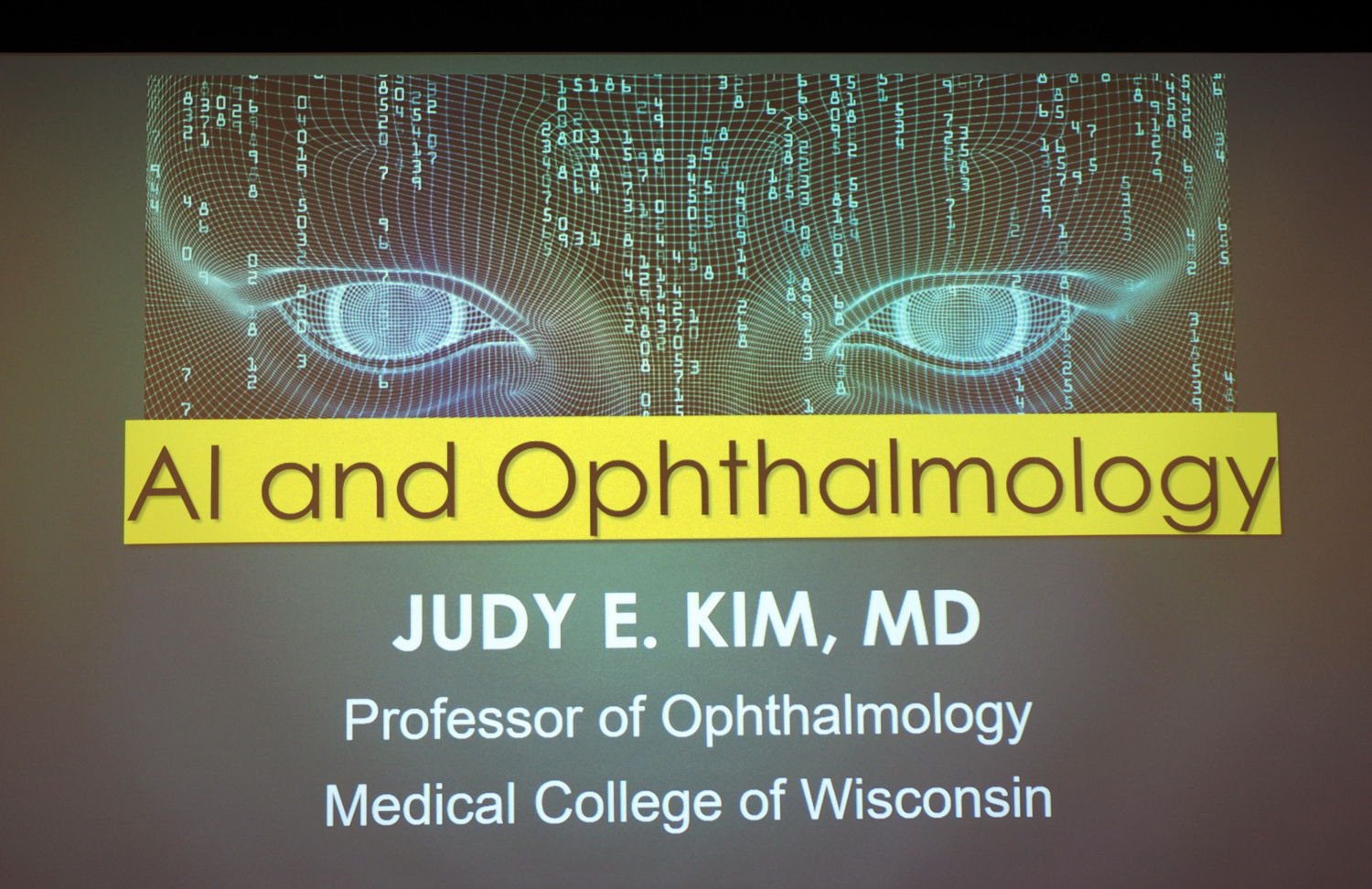 Dr. Judy Kim’s lecture 