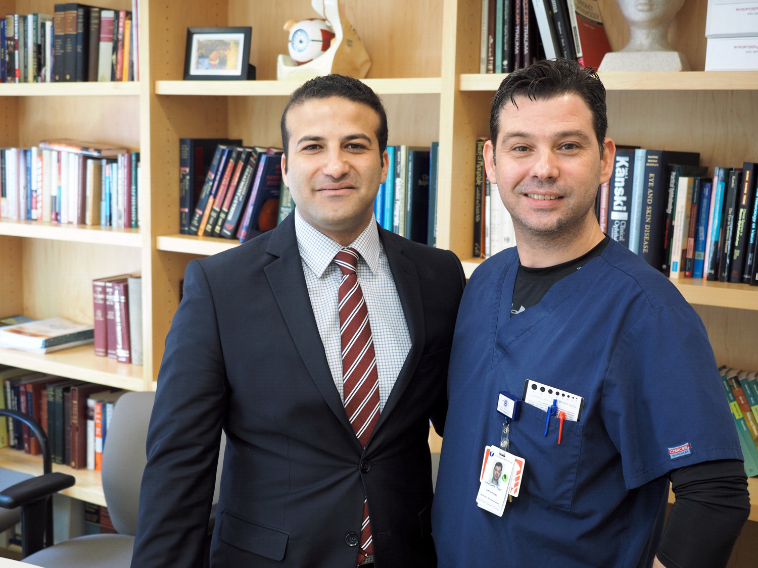 Dr. Omar Helmy and Krasimir Tolev