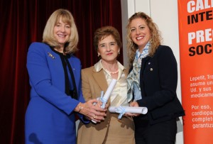 Dr. Schaal and Dr. Thorndyke named as honorary members of the Argentinean Women's Medical Society