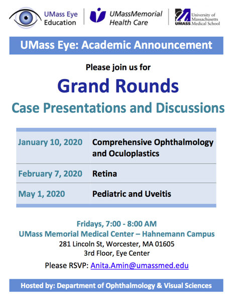 Grand Rounds Announcement