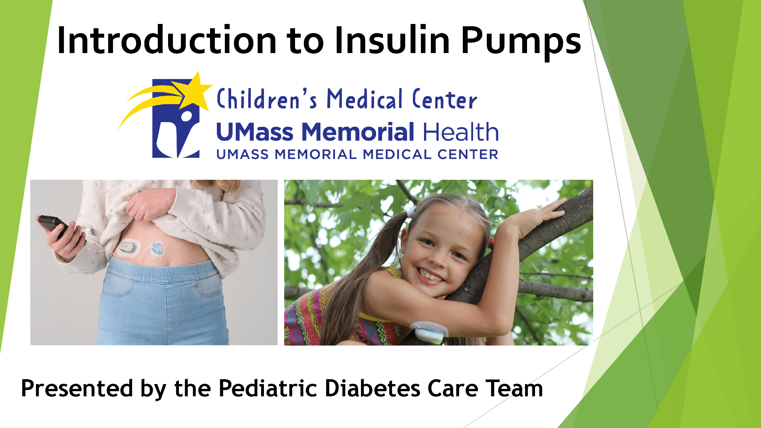 Insulin Pump Introduction Video