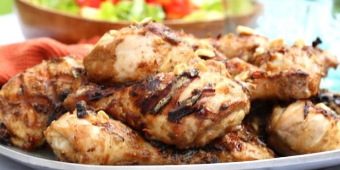 Diabetic Recipe Thai Peanut Grilled Chicken