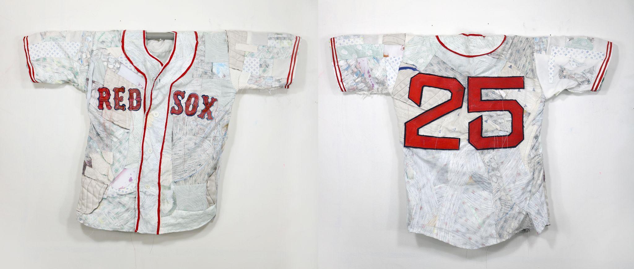 Dominic Quagliozzi Artwork Red Sox jerseys