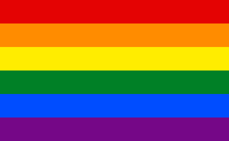 Rainbow flag icon