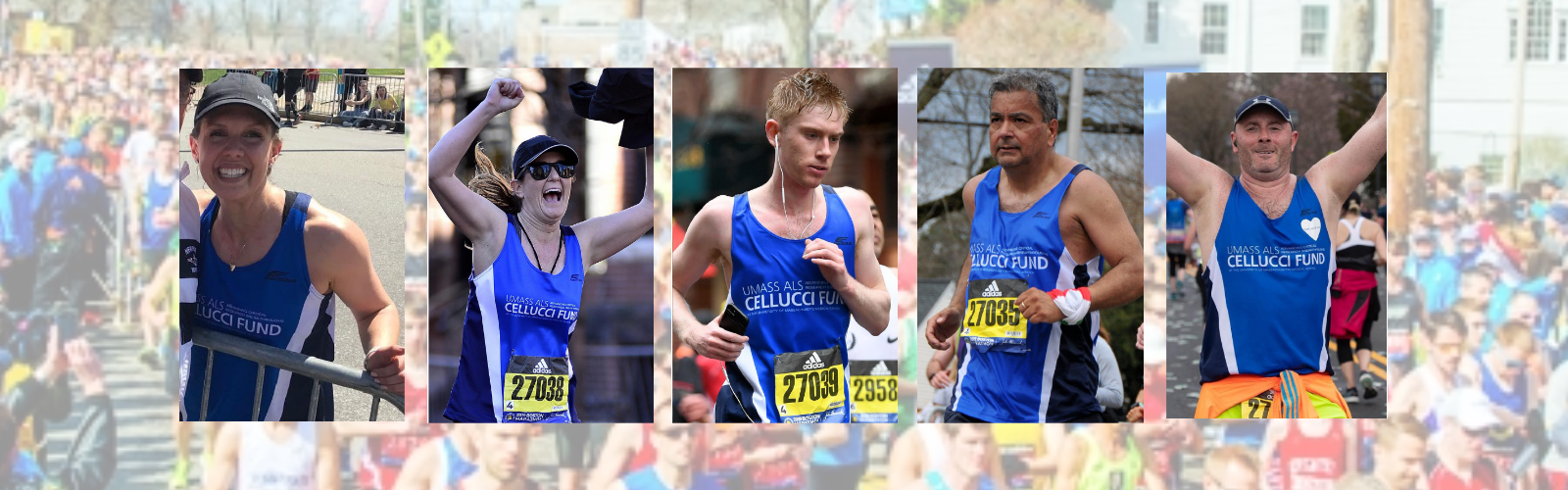 UMass ALS Cellucci Fund 2019 Boston Marathon team