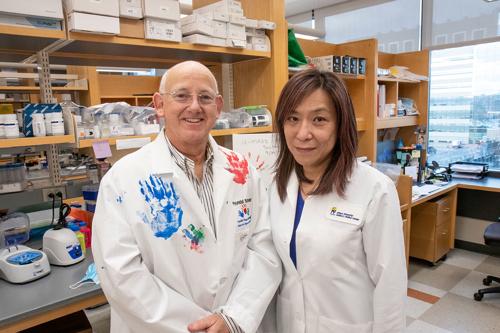 Jason Shohet, MD, PhD, and Joae Qiong Wu, PhD