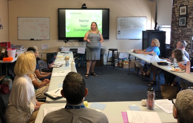 Diane Lanni presenting at CASA