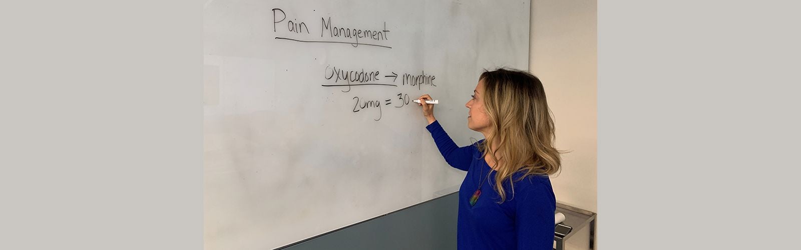 Palliative medicine - Shawna teaching