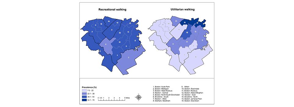 Comparison Walking Environment