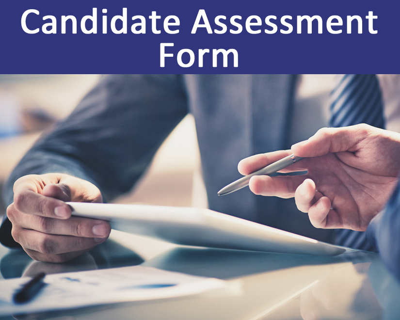 Candidate Assessment Form