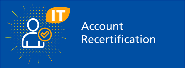 Account Recertification