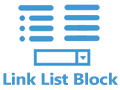 icon for link list block
