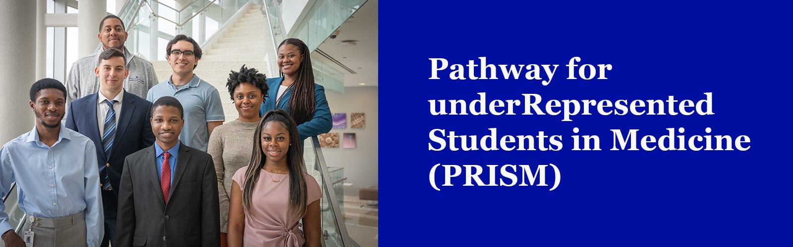 Pathway for underRepresented Students in Medicine (PRISM) image of the members of PRISM