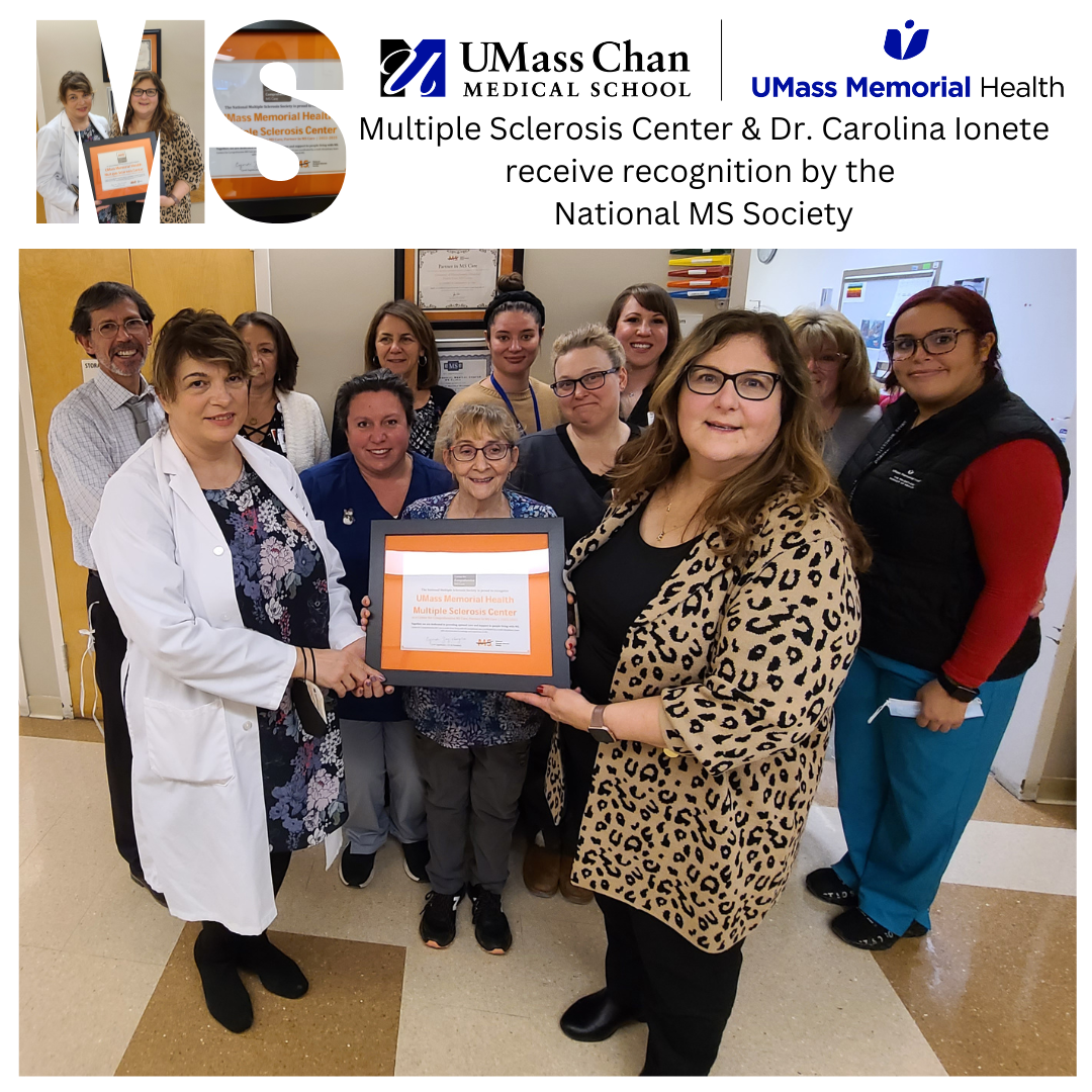 MS Center receives recognition by the National MS Society