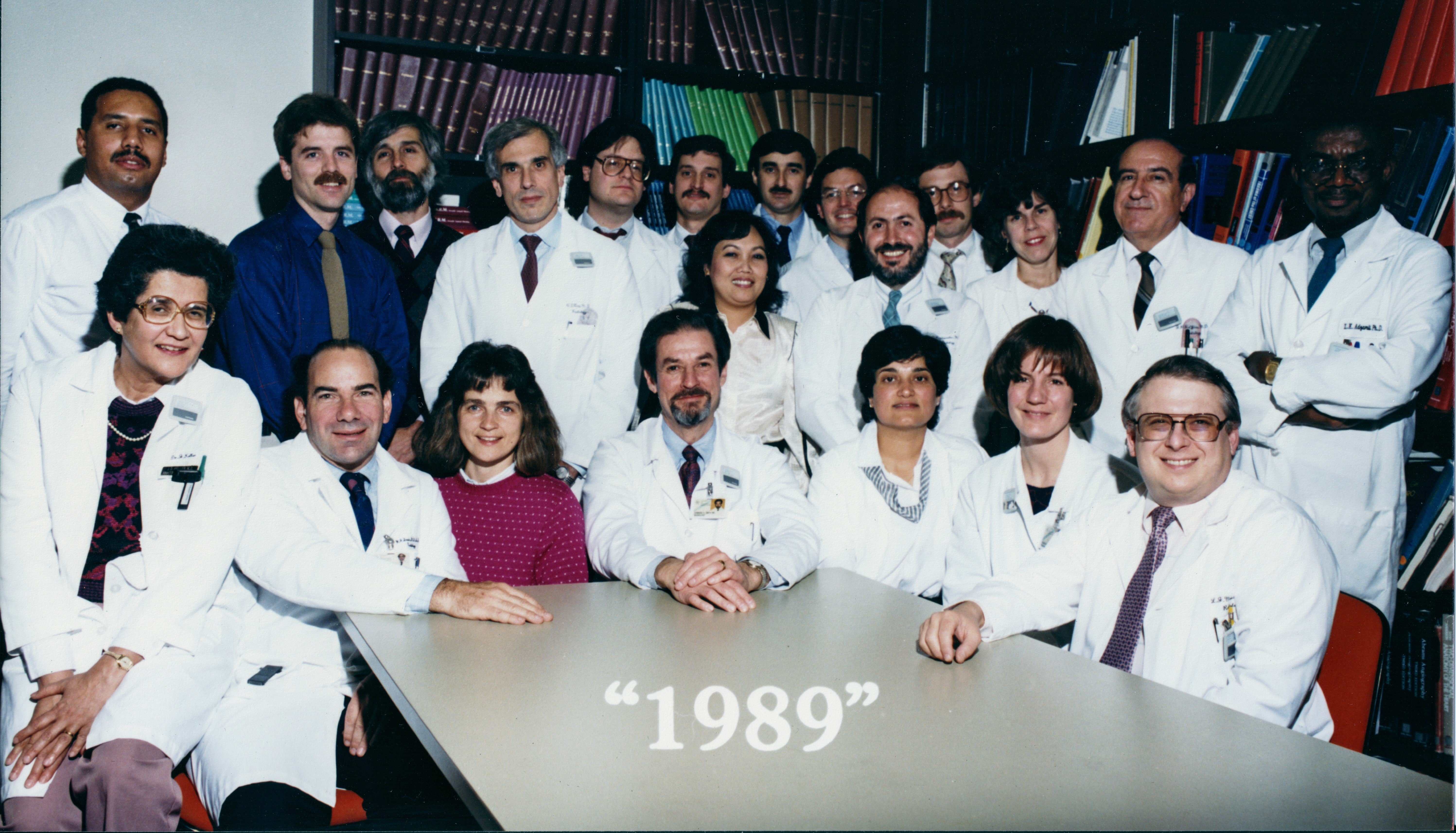 UMass Radiology Faculty and Staff 1988-1989