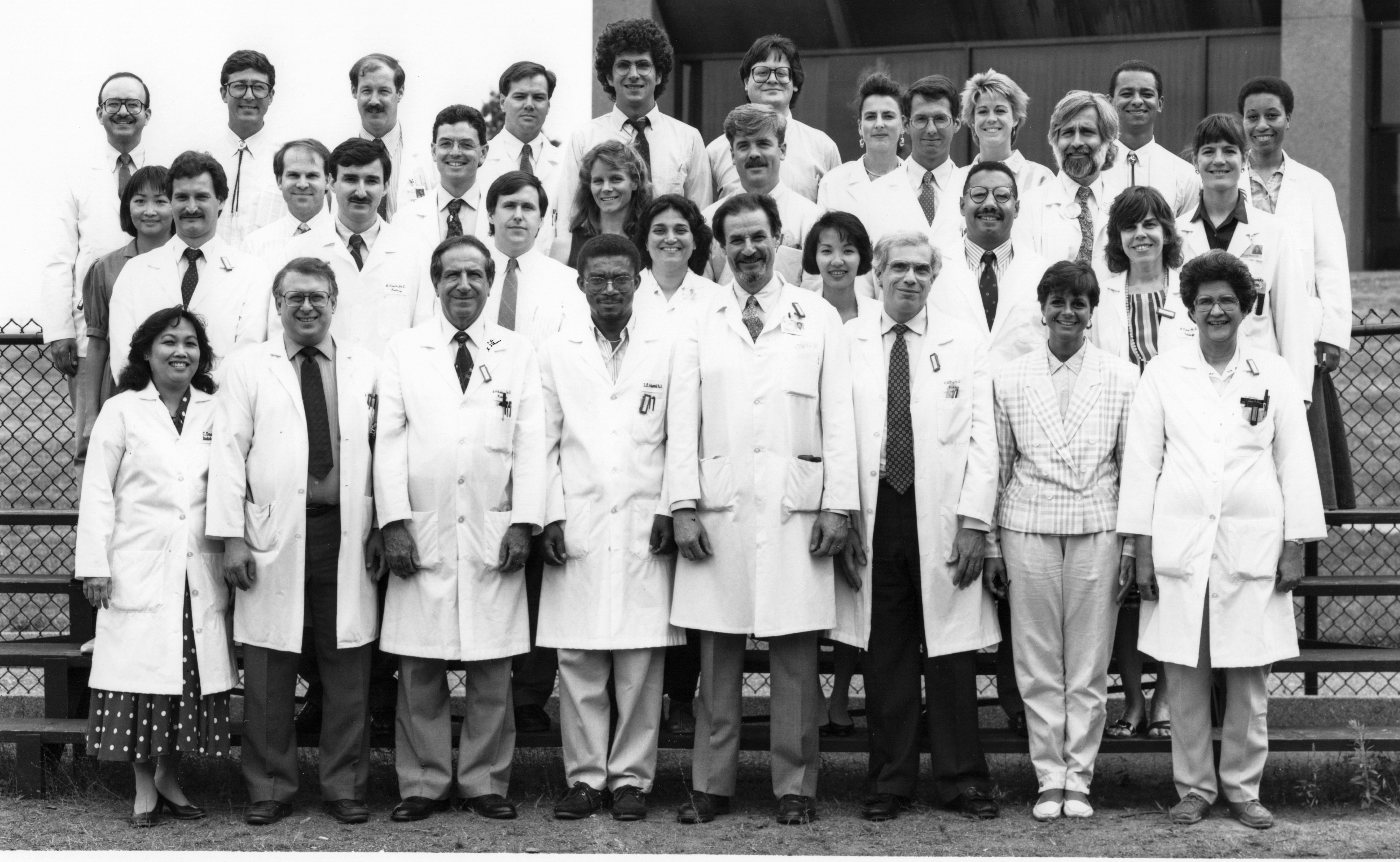 UMass Radiology Faculty and Staff 1990-1991