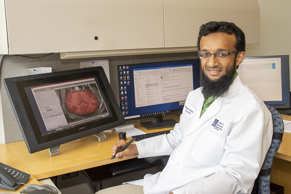 M. Salman Shazeeb, PhD, Assistant Professor Radiology, UMass Medical School