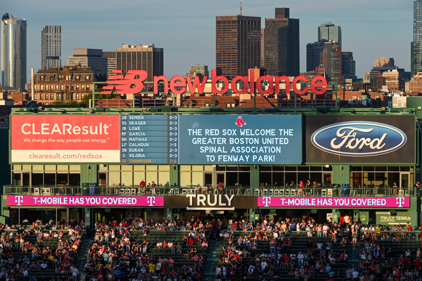 Kalluri at Red Sox SCI Awareness