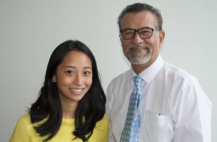 Elizabeth Yuan and Dr. Sarwat Hussain - Radiology UMass Chan Medical School