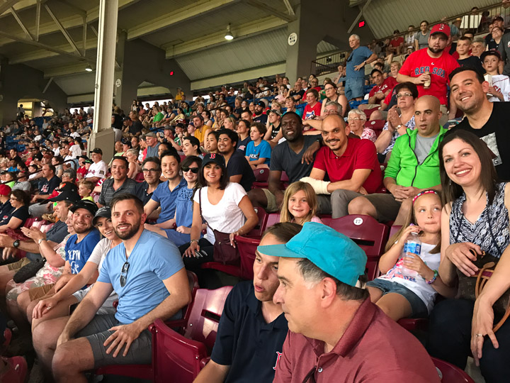 Residents and Fellows Welcome Event at PawSox Game