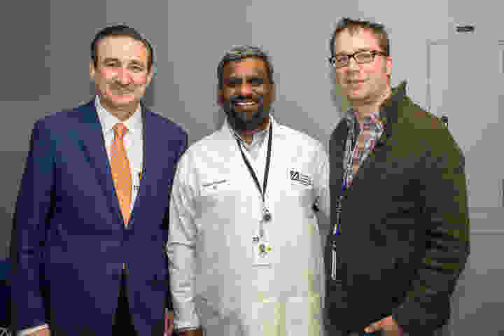 Dr.s Karellas, Vedantham, and Gounis