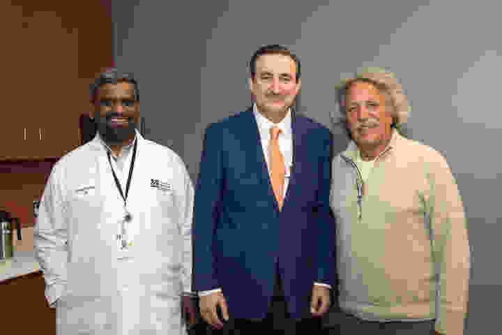 Dr.s Vedantham, Karellas, and Dr. Alan Jacobson