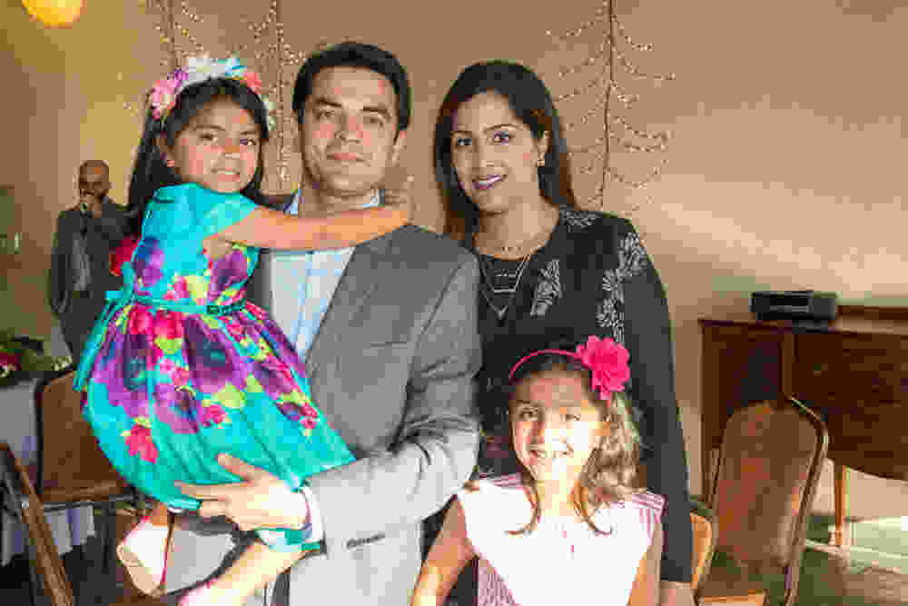 Dr. Mohammad Umair and family