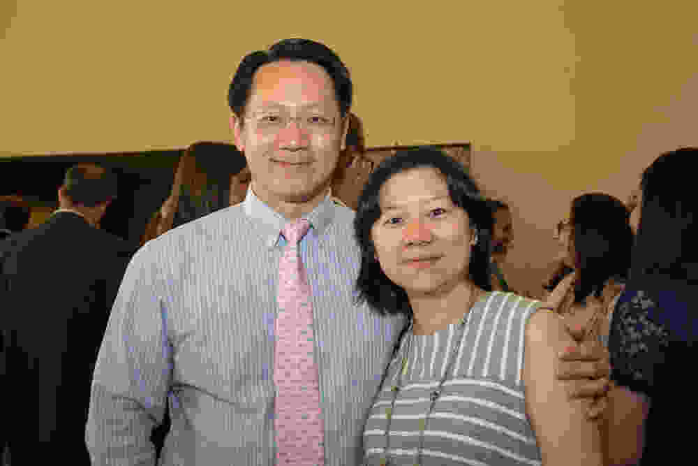 Dr. Andrew Chen and wife