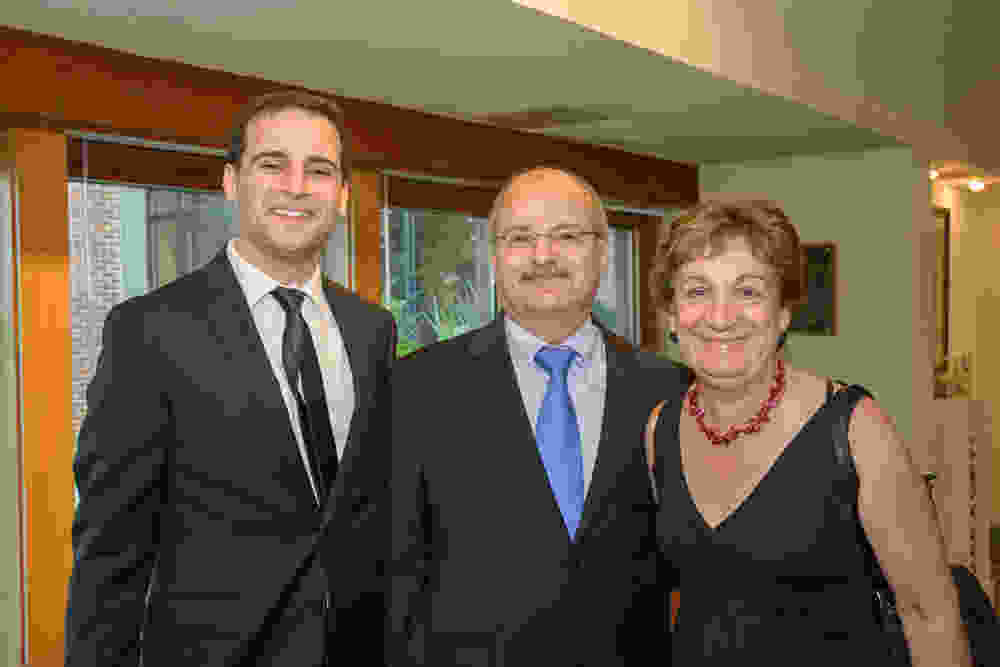 Dr. Mark Masciocchi and parents