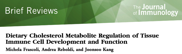 Dietary Cholesterol Metabolite Regulation of Tissue Immune Cell Development and Function